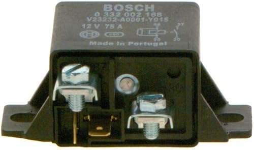 Bosch 0332002168 Relais de Puissance 12V 75A, 4 Terminaux, Ip5K4, Résistance aux Températures Allant de -20° C À 100° C - Poukt