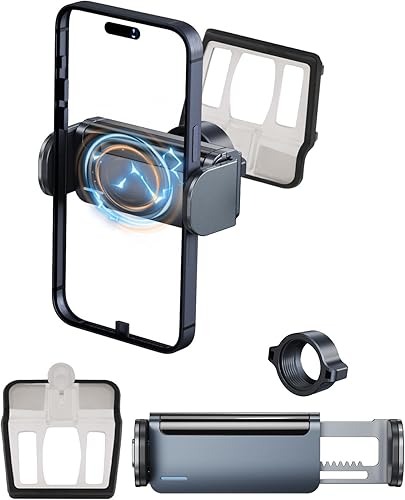 YEE PIN Support de téléphone portable compatible avec Toyota C-HR 2016-2024, rotation à 360°, verrouillage automatique, compatible avec les smartphones de 4 à 7 pouces, accessoires de voiture Toyota - Poukt