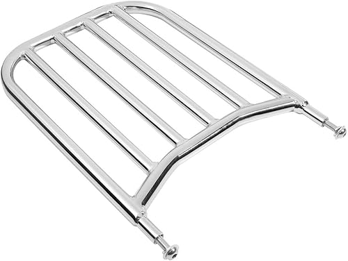 TCMT Dossier de 35,6 cm Sissy Bar W/Pad porte-bagages pour Indian Chief Vintage 2014–2018 Chief Classic 2014–2018 Chief Dark Horse 2016–2018 - Poukt