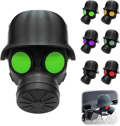Capuchon d'attelage de remorque avec 6 couleurs interchangeables Couverture d'attelage de remorque drôle Capuchon d'attelage de remorque Protection pour attelage de remorque auto Trimmer - Poukt