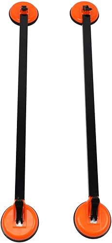 Barres de Croix de Toit en Voiture en Acier de 36,22 Pouces, Installation Légère de la Ventouse, Espace de Accru pour Les Bagages, capacité de Poids de 110 LB Ajustement - Poukt