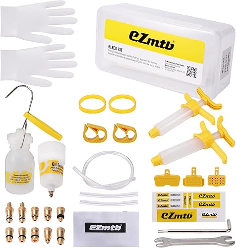 Kit de purge hydraulique pour frein à disque hydraulique, kit d'outils de ventilation pour Shimano, pour MAGURA, pour outils de réparation de freins de vélo de la série SRAM (comme indiqué) - Poukt