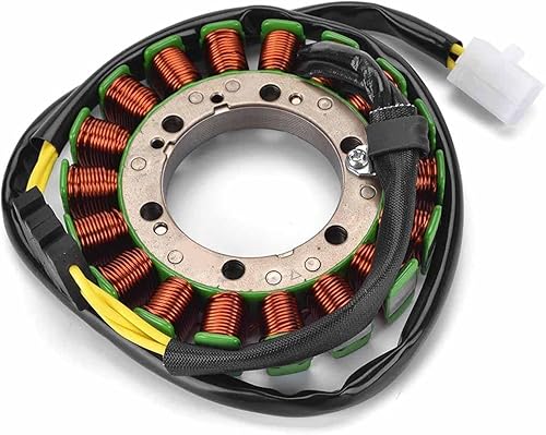 YDEMST Bobine De Stator + Régulateur Redresseur + Joint De Couvercle De Stator pour Y&amaha XVS650 Drag Star 650 / XVS400 XVS400C Drag Star Classic 400 - Poukt
