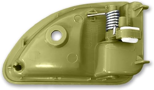 Poignée de Porte Intérieure Verte Avant Gauche Côté Conducteur compatible avec KUBISTAR KANGOO TWINGO - 8200247802 8200259376 8200289434 - Poukt