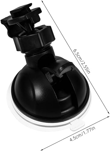 Garneck 2 Pièces Support tachygraphe Support Ventouse Dash cam Support de caméra de Tableau de Bord Motif Plaque de Montage de caméra de Tableau de Bord caméra Ventouse Plastique Noir - Poukt