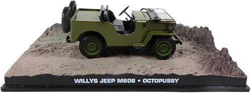 JAMES BOND - Véhicule Militaire Compatible pour Jeep Willys M606 1953 007 - Octopussy - DY046SP - Poukt