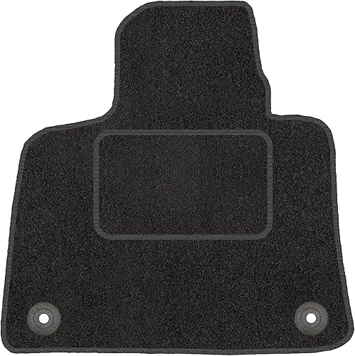Tapis de sol en velours côté conducteur pour Citroën C4 Picasso II (13-18) - 1 pièce - Ajustement parfait - Poukt