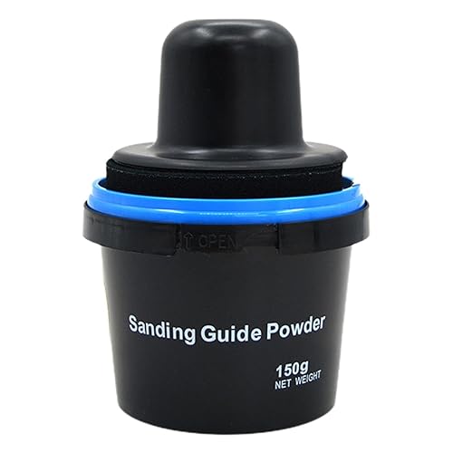 Poudre de couche guide pour carrosserie de voiture - Poudre de couche guide de ponçage pour carrosserie anti-fuite - Outil portable facile à utiliser, poudre de couche de guide sèche multifonction - Poukt