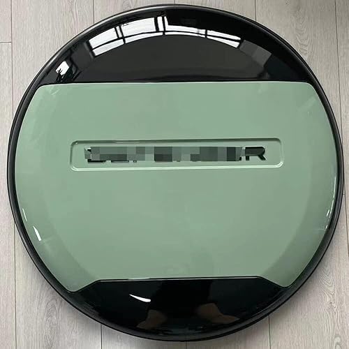 Housse de pneu de secours pour Defender, housse de roue de secours en plastique pour LR Defender 90 110 130 2 portes 4 portes 2020 2021 2022 2023 2024 2025 (noir Santorini) - Poukt