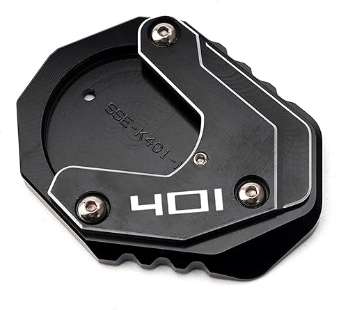 CCYYMOWOK Plaque d'extension de béquille latérale de moto CNC pour Svartpilen 401 2022 Vitpilen 401 2018-2023 - Poukt