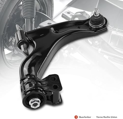 Frankberg Bras de suspension suspension suspension essieu avant droit inférieur compatible avec Spark M300 1.0L 2010-2015 Spark M300 1.2L 2010-2015 Replace# 524-456 - Poukt