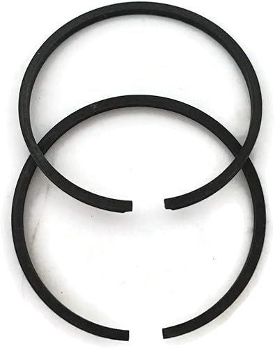 ITACO 2pcs Piston Rings Ring Set 31mm x 1.5mm pour Tanaka TBC-230, TCP-210 TBC-220 31mm Remplacer 041-00601-20 Shindaiwa T20, Mitsubishi TL-23 - Rep A101000230 tronçonneuse brusseur - Poukt