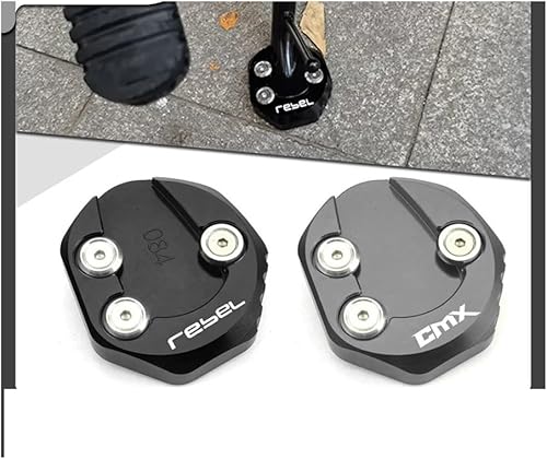 Support D'extension Béquille Latérale CMX500 Accessoires De Moto Béquille Support Latéral Extension Agrandisseur Plaque pour Rebel 500 300 CMX300 CMX500 2017-2021 - Poukt