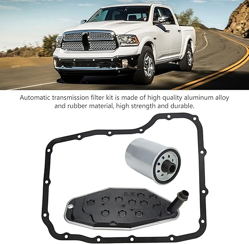 Kit de Filtre de Transmission Aramox pour DAKOTA 1500, Kit de Filtre de Transmission 5013470AE Remplacement D'accessoires de Voiture - Poukt