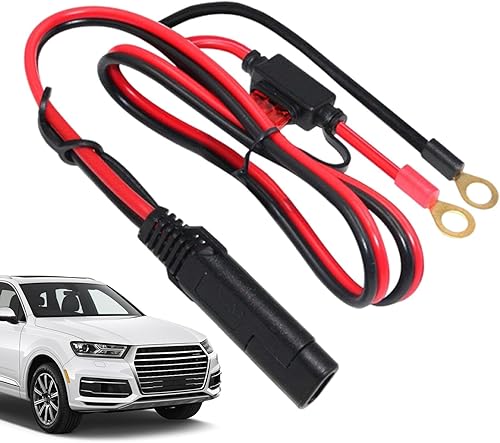 Cordon De Chargeur De Batterie De Moto - Connecteur De Câble De Batterie | Rallonge De Chargeur De Voiture, Câble D'extension D'assemblage À Déconnexion Rapide, Borne Sae À Joint Torique, Prise À Déco - Poukt