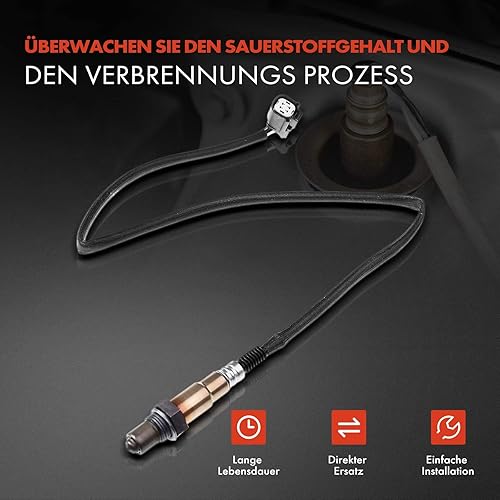 Sonde lambda Sonde de diagnostique pour B-Max JK Ecosport Fiesta VI Tourneo Courier Break Camionnette Courier B460 1.0L Essence 2012-2021 CV6Z9G444C - Poukt