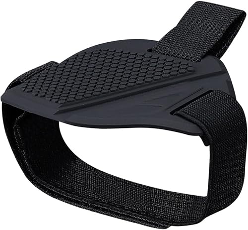 ihreesy Protection de Levier de Vitesse de Chaussures de Moto, Protecteur de Bottes de Moto en Caoutchouc Antidérapante Tapis de Vitesse de Moto Protection de Changement de Vitesse de Moto,Noir - Poukt