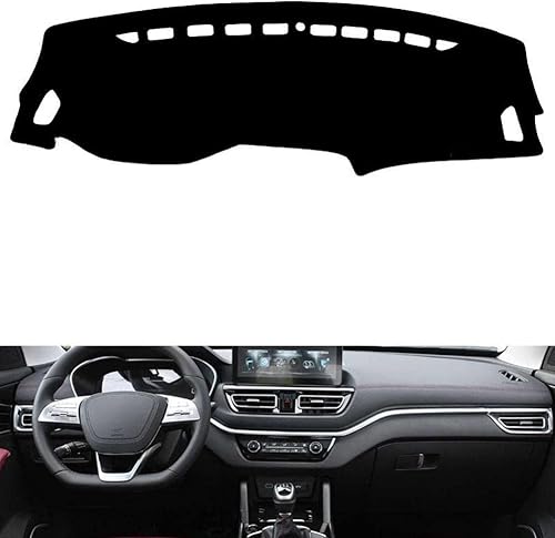 WMGoods pour FAW Bestune T33 Non Dérapant Tableau de Bord Couverture Mat Instrument Tapis Accessoires de Voiture - Poukt