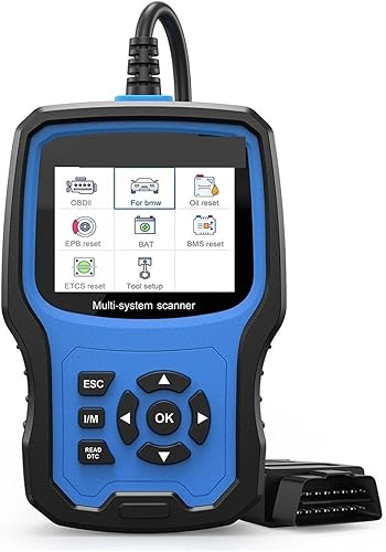 Scanner de voiture Outil de diagnostic complet du système BM700 Scanner OBD2 Codage d'injecteur Lecteur de codes automobiles - Poukt