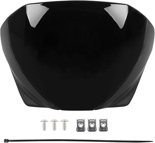 TAZGANTAX Capot de carénage Avant supérieur de Moto Phare Pare-Vent Masque Avant Capot de Protection de Nez Compatible avec Tri-umph Trident 660 Trident660 Trident-660 2021 2022 2023 (Noir) - Poukt