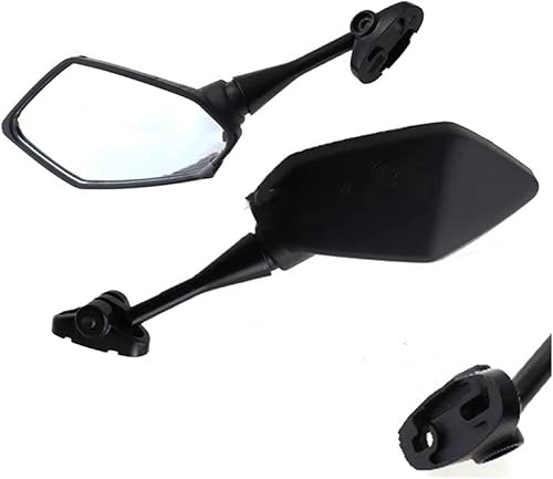 Rétroviseurs Extrémité Guidon Rétroviseur Latéral De Moto pour YZF600 pour YZF R1 R6 R3 R125 R25 R15 2003 2004 2005 2006 2007 2008 2009 Miroirs Guidon(Carbon Fiber) - Poukt