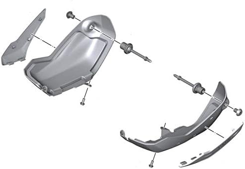 BMW R1250GS LC Jeu de protection de couvercle de soupape en acier inoxydable R 1250 RT LC R LC RS LC - Poukt