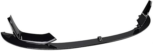 Avant Becquet Choc Avant pour BMW M3 M4 F80 F81 F82 F83 2014-2020 Noir Brillant Séparateur Inférieur Voiture Plaque Protection Kit Carrosserie Lame Aileron - Poukt