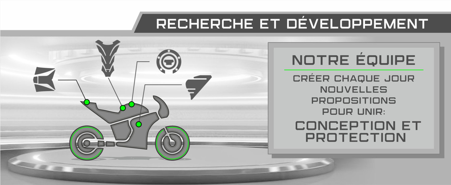 autocollants protection moto