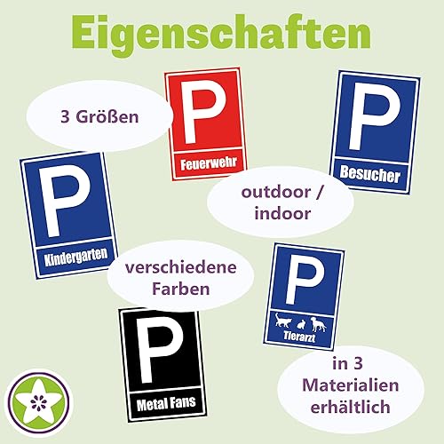 Kiwistar - signe de stationnement - Panneau composite aluminium 3mm - Bus (pictogramme) - 30 x 21cm - Garage de stationnement, carport, panneau de signalisation pour restaurant, école, hôtel - Poukt