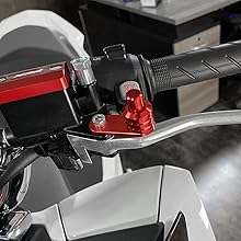 Motorcycle Brake Lever Parking Button