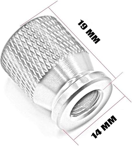 UIFCOG Capuchons de Valve Moto pour BM&W M1000R M1000RR M1000XR Bouchons De Valve De Pneu De Moto(Bleu,for M1000R) - Poukt