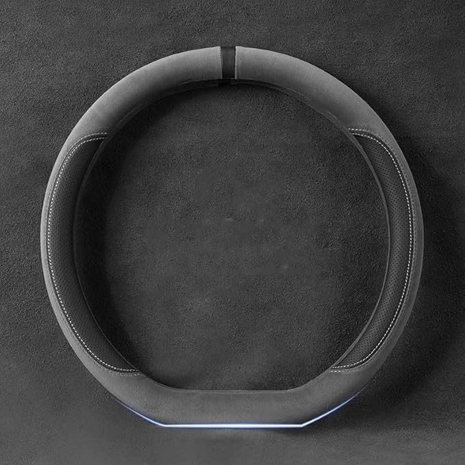 Caches Volant Couvre, pour Seat Ateca Couverture De Volant De Voiture Couverture Caches Housse Volant, Accessoires de Voiture, D Type-A - Poukt