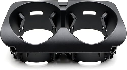 Dixhills Porte-gobelet de Console Centrale en ABS Noir de Remplacement pour Accessoires de Voiture Classe C W205 Classe GLC W253 Classe E W213 Classe V W447 Pièce n° A2056800691 - Poukt