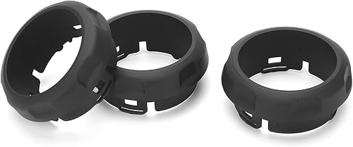 Le Bouton de L'interrupteur de Climatisation 3pcs Couvre les Anneaux D'intérieur de Voiture D'anneau de Commutateur de Climatiseur Remplacement pour Discovery 4/Sport - Poukt
