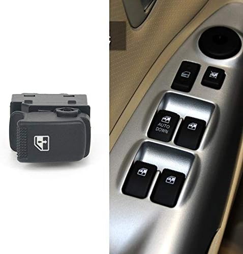 Levé Vitre,Commande Leve Vitre Secteur de la fenêtre Couverture électrique Power Window Control Commutateur Unique pour Hyundai Tucson 2005-2009 Power Windows Bouton Capuchon - Poukt