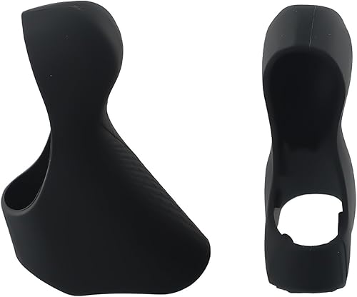 Capuchons de levier de frein en gel de silice pour 105 ST-6700 10 vitesses - Accessoires de vélo de route - Plusieurs couleurs disponibles - Noir - Poukt