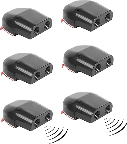 Flaconi 6PCS Sifflet D'avertissement D'animaux de Voiture,Sifflets de Cerf Avertissement de la Faune,Dispositif de Sifflet D'avertissement,Convient aux Voitures,Camions,Camping-cars,Véhicules,Motos - Poukt