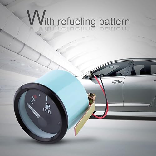 Qiilu Capteur Niveau Carburant, Mesure de niveau de carburant universel de voiture de 52 mm Émetteur à LED E-1/2-F numérique avec capteur de carburant - Poukt