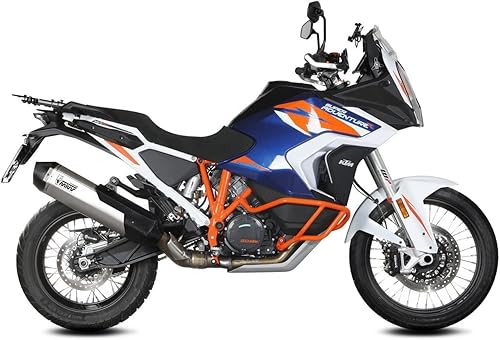 mivv pot d'echappement homologue cat-oem speed edge titanium carbon cap compatible avec ktm 1290 super adventure r s t 2023 2024 mototopgun - Poukt