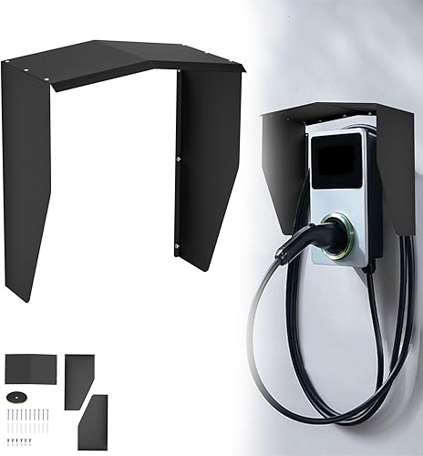 XINZI Wallbox Accessoires de protection contre les intempéries pour Wallboxes, protection contre la pluie, toit de protection pour station de charge de voiture électrique, couverture résistante aux - Poukt