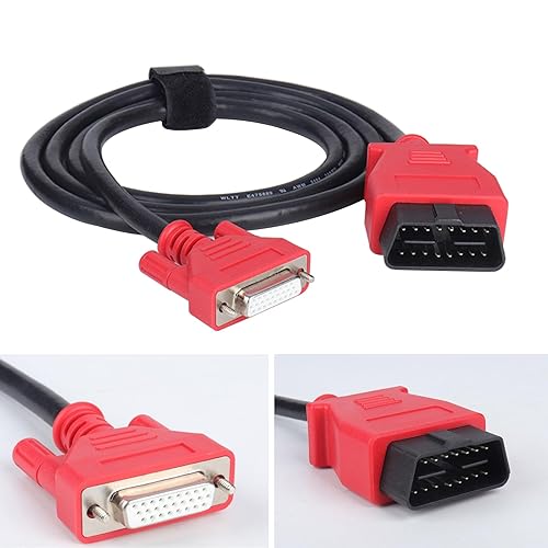 WMYYLX Câble de données de test principal pour scanner, cordon OBD2 de rechange, OBD vers 26 broches, outil de diagnostic principal OBD2, pour câble de données de test Autel Maxisys MS905 MS908 - Poukt