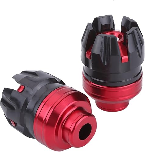 2pcs Protection de Fourche Avant, Keenso Glisseurs de Cadre de Fourche Châssis Protecteur Anti-Chute Anti-Choc Crash en Alliage d'Aluminium Bouchon Anti-déflagrant Universel - Poukt