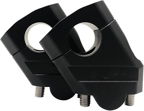 Handlebar Riser pour Suzuki Moto 22mm 28mm Guidon rehaussement Barre Montante Support de Pince rehausseurs Guidon Moto (Taille : 28mm Silver) - Poukt