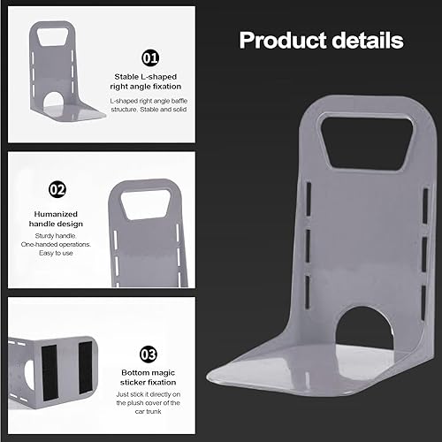 yupeuooe Blocs de coffre | Fixateur de boîte de rangement automatique | Outil d'organisation peu encombrant, accessoires automobiles pour la vie quotidienne, les trajets - Poukt