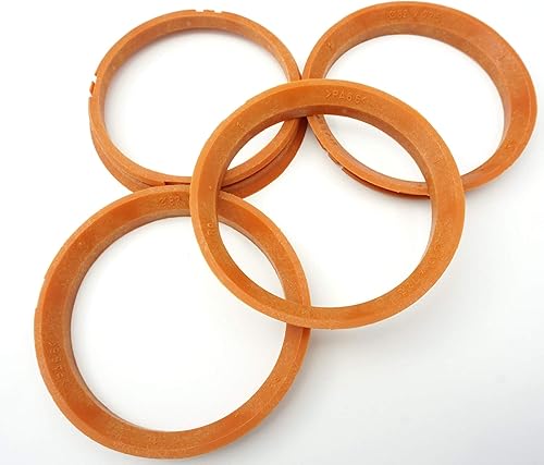 Felgenfactory Bagues de centrage 82,0-72,5/72,5 Orange sanguine pour voitures particulières en plastique - Poukt