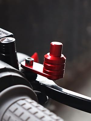 Motorcycle Brake Lever Parking Button