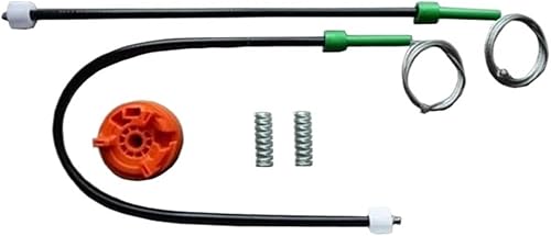 Lève Vitre Côté Régulateur Fenêtre KIT RÉPARATION LÈVE-VITRE ARRIÈRE Droit pour Megane II Cabriolet pour Cabriolet 2002-2005 2006 2007 2008 2009 2010 2011 2012 2013 2014 2015 2016 - Poukt