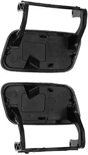 QASULER Capuchon de Protection de Lave-phares de Pare-Chocs Avant, for, A4 B8 2009-2012 8K0955275 8K0955276 Capuchon de Protection de Lave-phares Noir Capuchon de Protection de buse de Lave-phares Bo - Poukt
