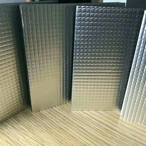 Lot de 5 tapis d'insonorisation pour compartiment moteur, épaisseur 7 mm, pour une isolation efficace - Poukt