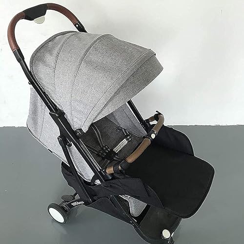 Repose-Pieds Universel pour Poussette de bébé, Extension de Repose-Pieds pour Accessoire de Support de Pied (Black) - Poukt